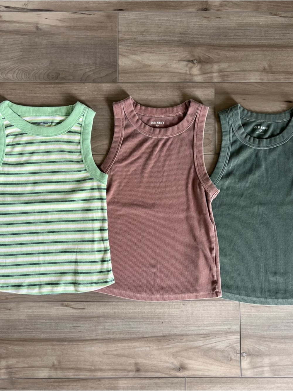 Old Navy Snug Crop Tanks
